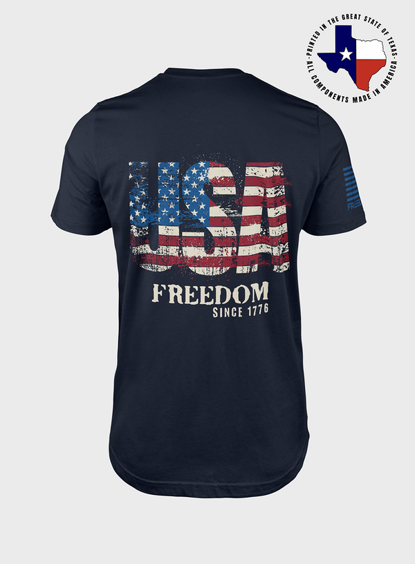 USA Freedom Since 1776- T- Shirt