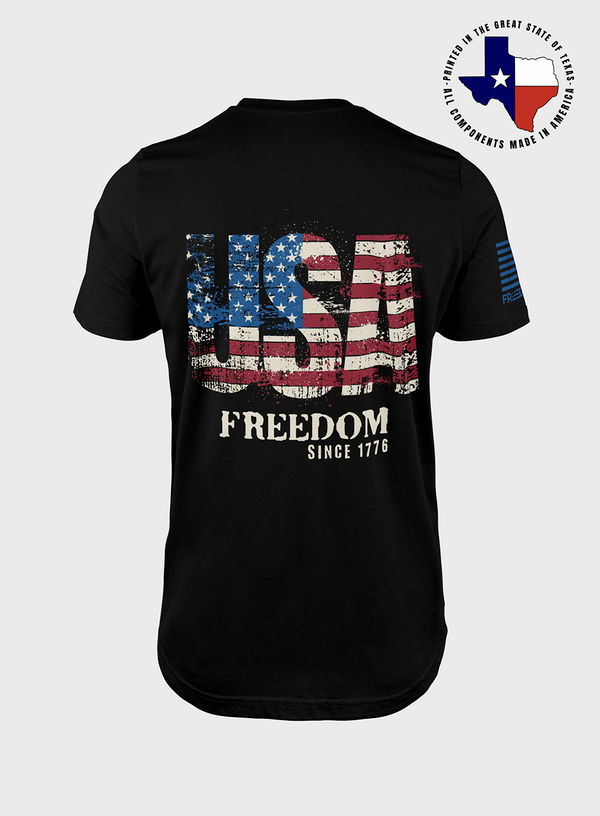 USA Freedom Since 1776- T- Shirt