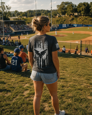 Freedom Flag T-Shirt | American Flag Patriotic Tee