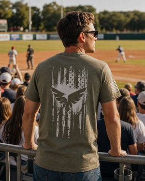 Freedom Flag T-Shirt | American Flag Patriotic Tee