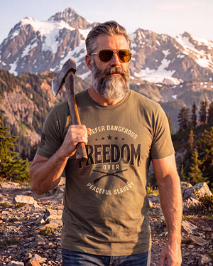 Dangerous Freedom T-Shirt | Thomas Jefferson Quote Tee