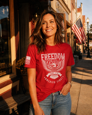Freedom Eagle T-Shirt | Bold Patriotic Tee