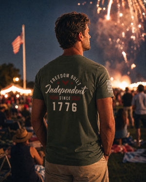 Independent Since 1776 T-Shirt | American Independence Tee