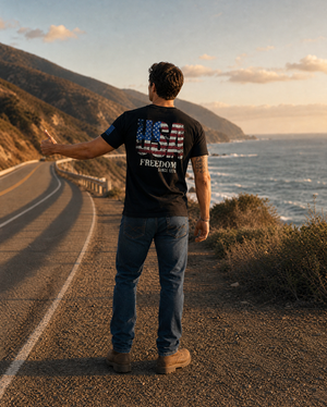 USA Freedom Since 1776 T-Shirt | Patriot Pride Tee