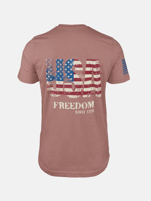 USA Freedom Since 1776 T-Shirt | Patriot Pride Tee