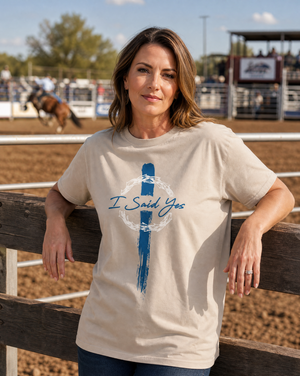 I Said Yes Cross | T-Shirt